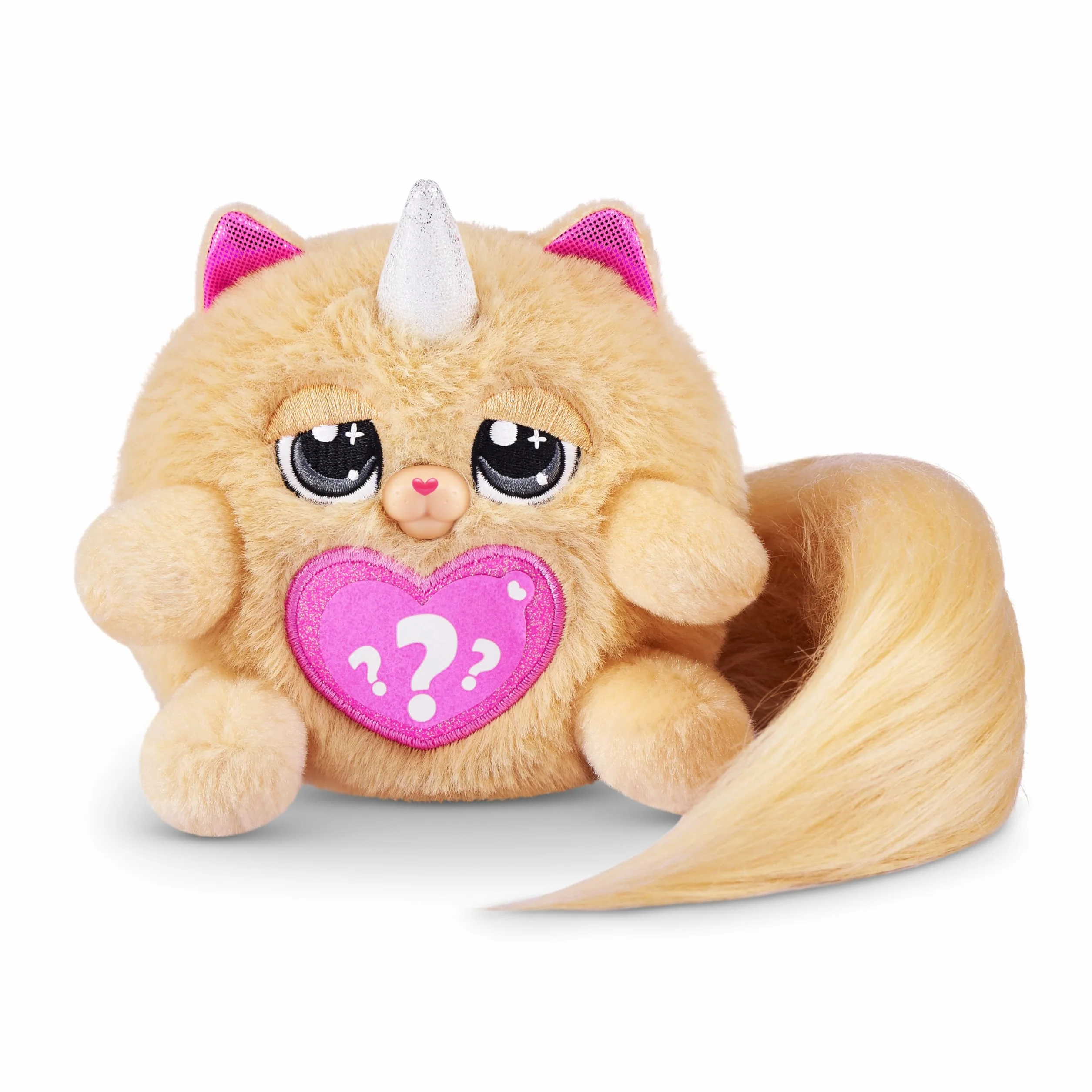 Kittycorn Surprise ZURU Seria 3 Pluszowa Zabawka, Zbieranie pluszaków, Szlamy, Jajka z niespodzianką dla dziewczynek (21,5 cm) (Persian Cat)