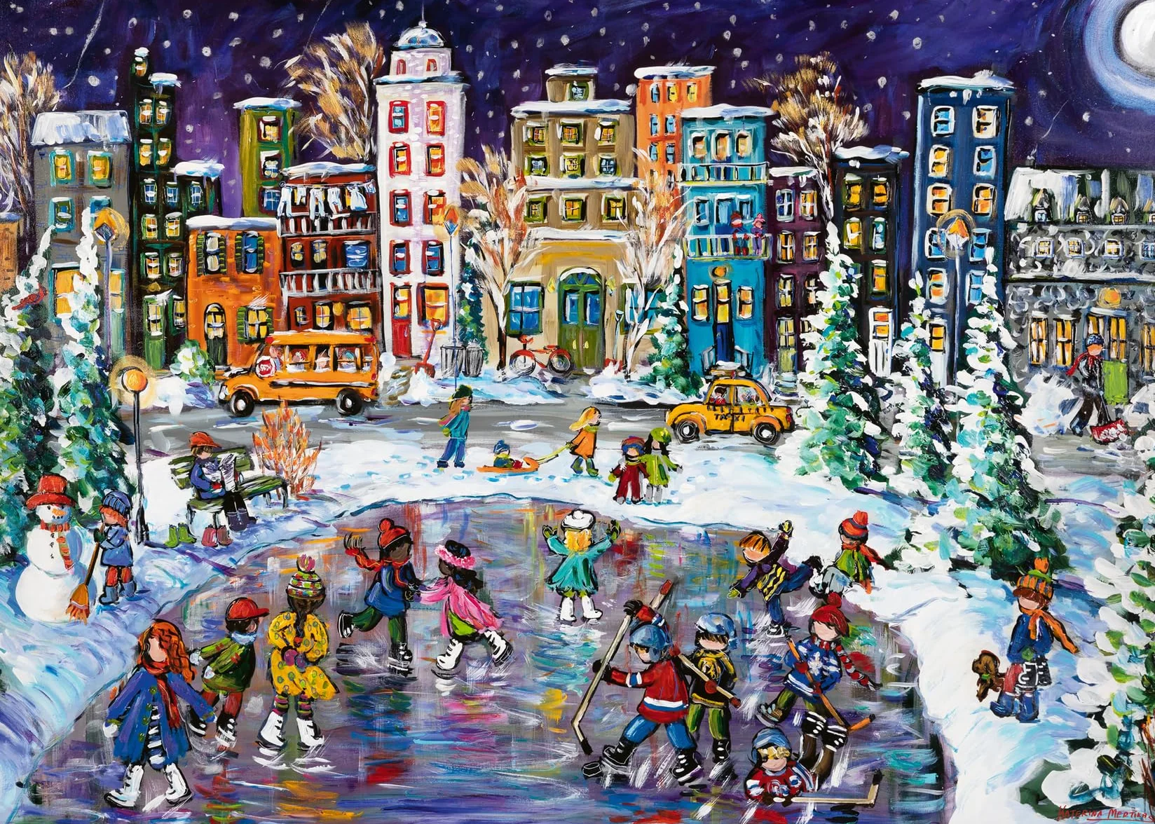 Canadian City Lights 1000 PC Puzzle