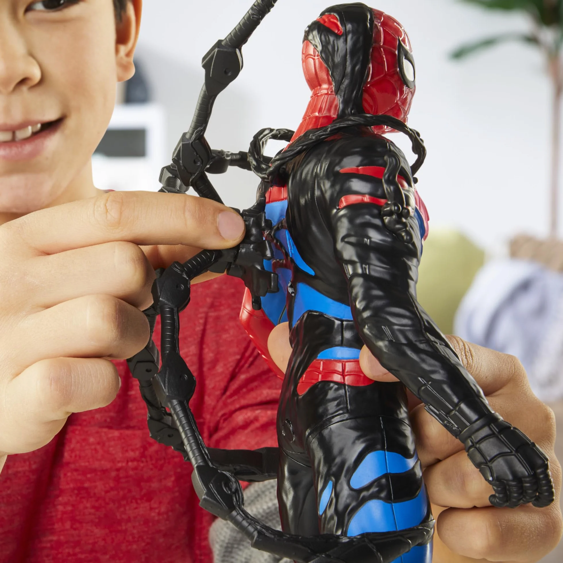 Figurka Spider-Man Liquid Shifter z kolekcji Marvel Spider-Man VenomVersus z dodatkami