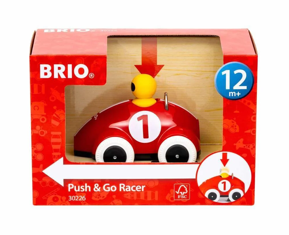 BRIO Infant/Toddler - Push & Go Rennwagen