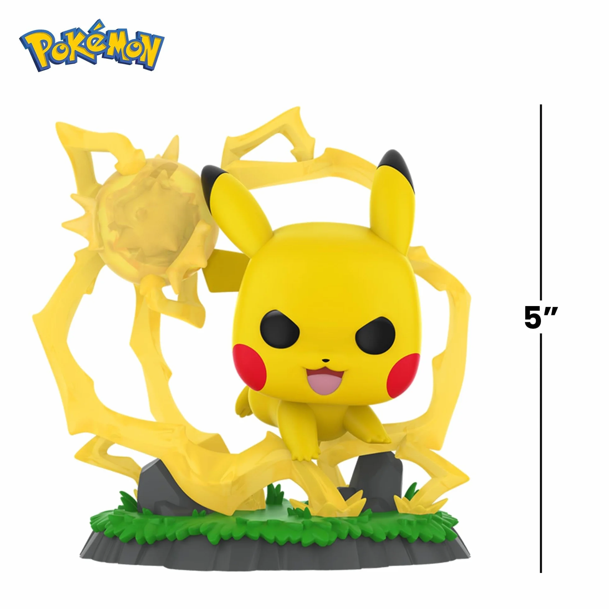 Funko Pop! Premium: Pokemon - Pikachu - Kolekcjonerska Figurka Winylowa - Pomysł na Prezent - Oficjalny Towar - Zabawki dla dzieci i Dorosłych - Fani Gier Wideo - Model Figurka dla kolekcjonerów i
