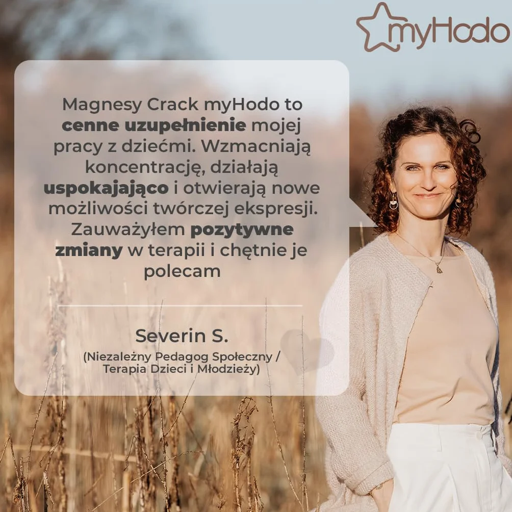 myHodo Crack Magnets Premium Set (1000+ sztuk, 5-7 mm) | Umiarkowana Siła | Oryginalny Pomysł na Prezent | Gadżet Haptyczny na Biurko | Mini Magnesy do ASMR, Relaksu i Koncentracji