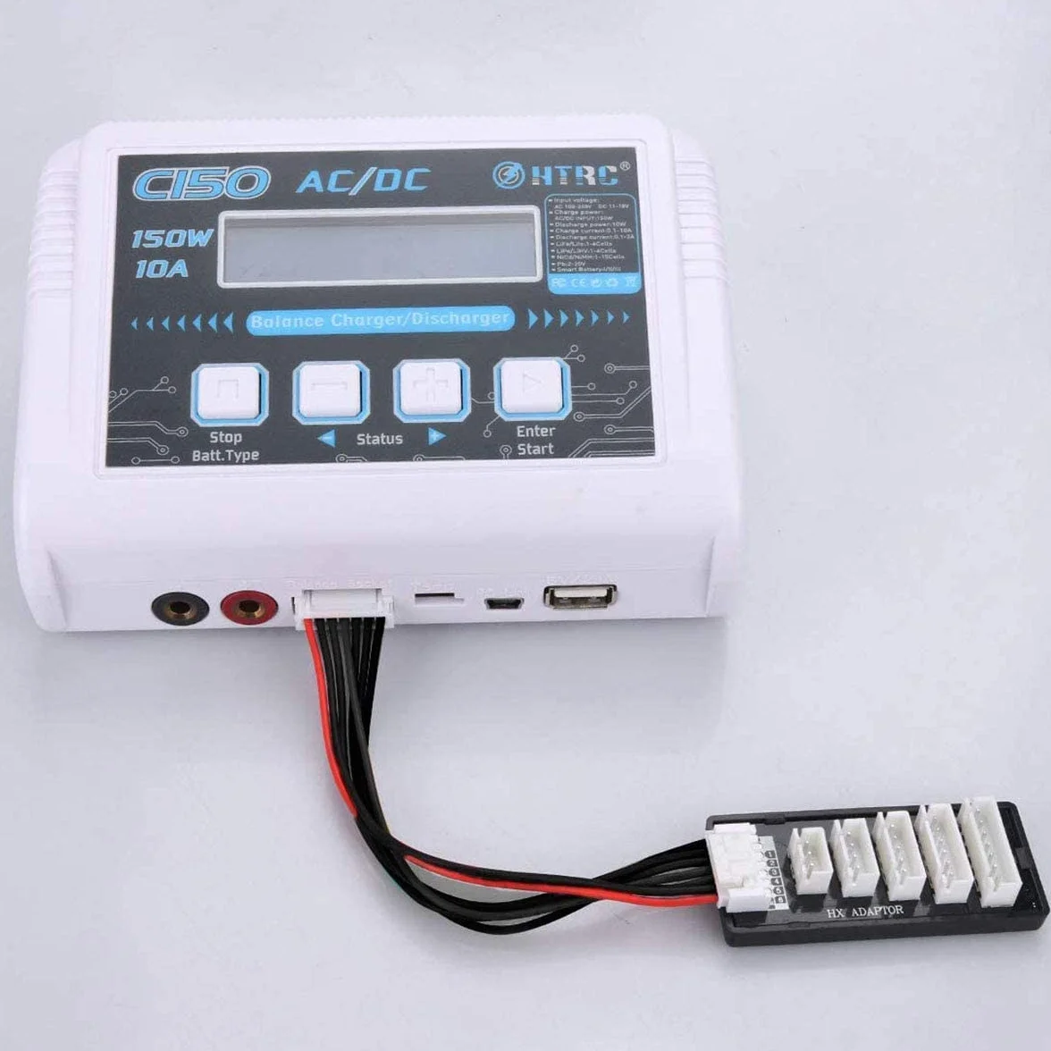 GTIWUNG Ładowarka do akumulatorów Lipo Balance Board JST XH Balance Charging Expansion Board do akumulatora LiPo 2S-6S