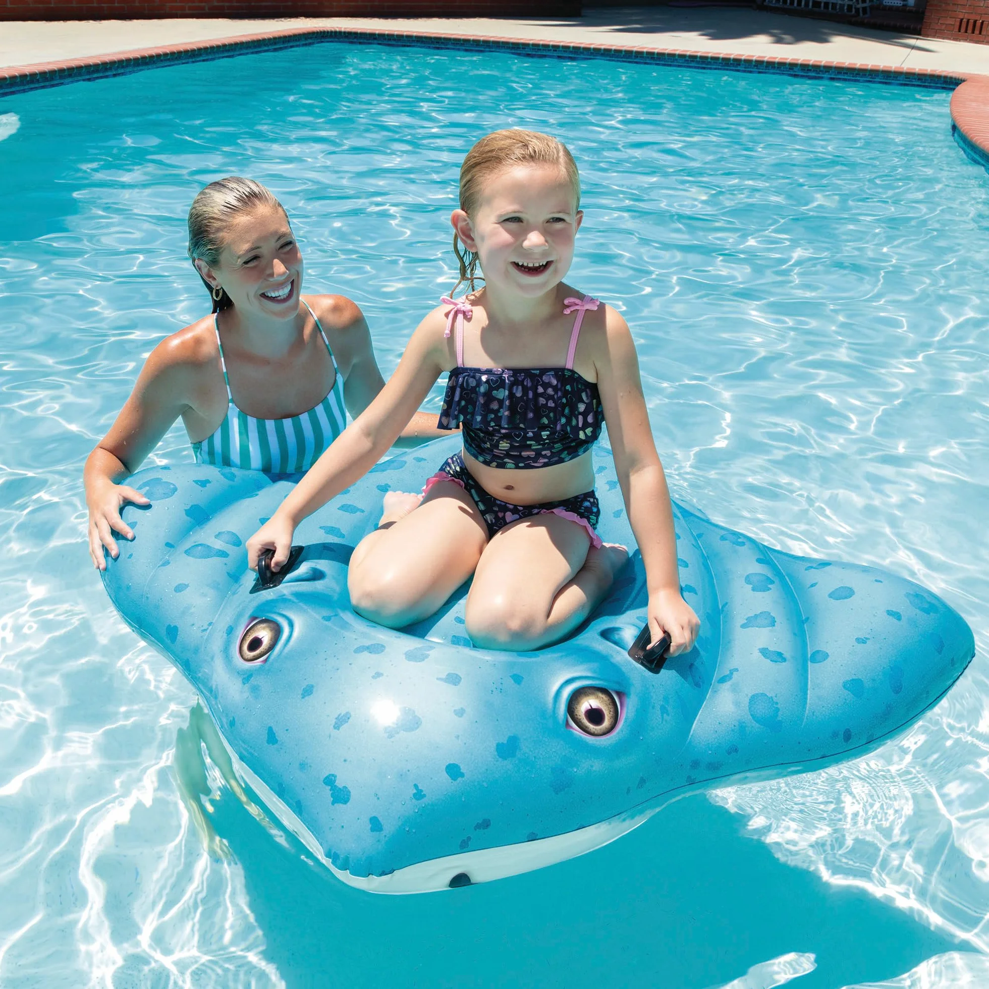 Intex Stingray Ride-On, Deflated Size: 1.85m x 1.45m (57576NP)